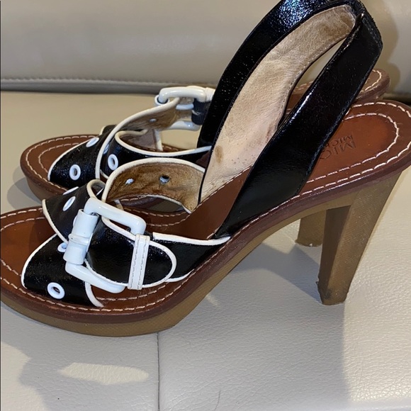 Michael Kors sling back open toe heels - Picture 2 of 4